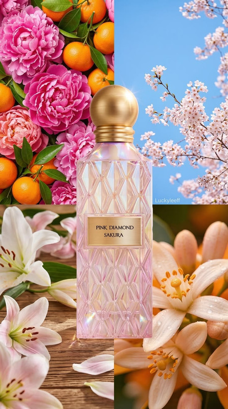 عطر ادکلن پینک ساکورا دایموند 200میل ابراهیم القریشی